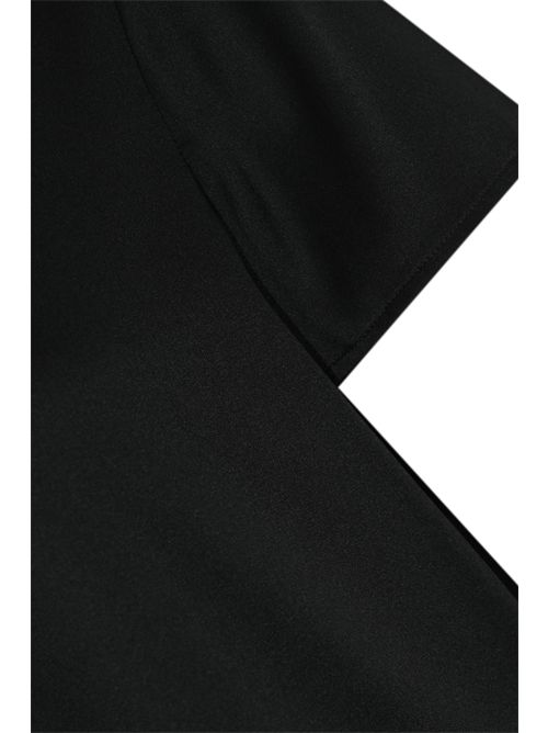 Blusa Cortona in raso di seta Nero MM Max Mara | 2526116017600003